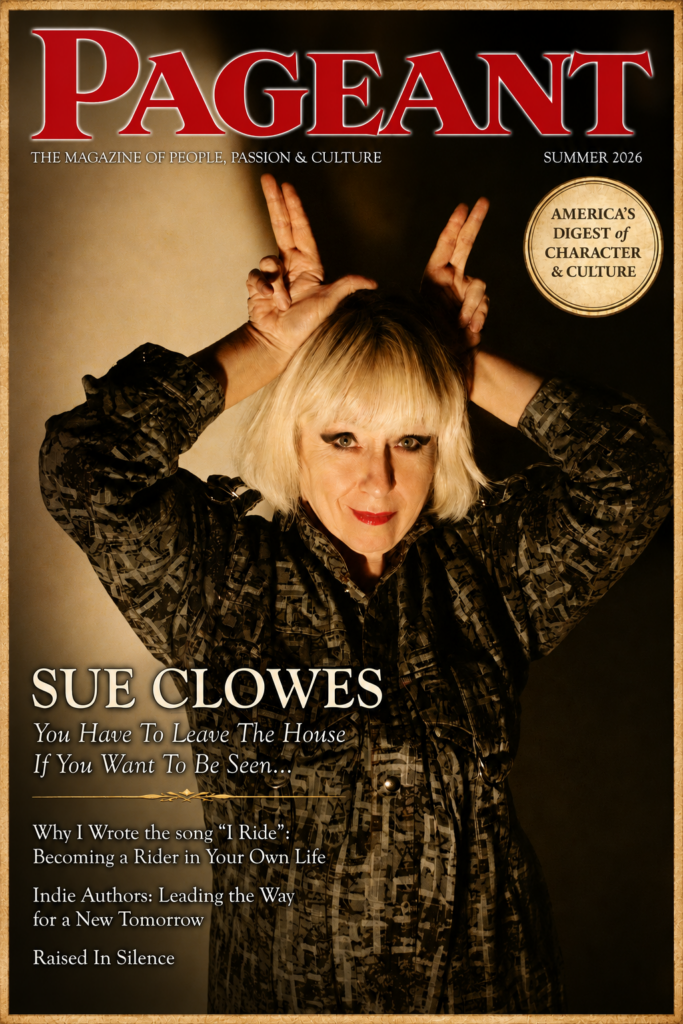 Sue Clowes Pageant Summer 2026 Magazine Cover